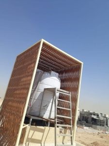 مظلات خزانات