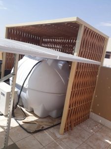 مظلات خزانات