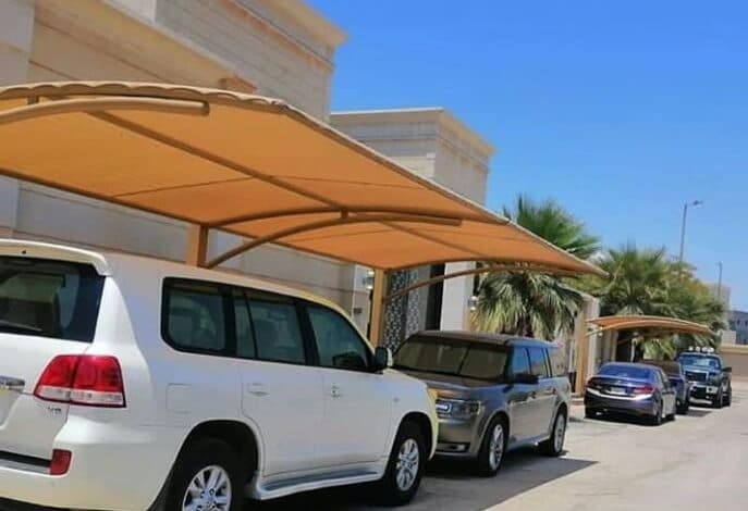 مواصفات مظلات مواقف سيارات