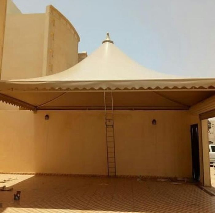 تركيب مظلات استرحات وجلسات غرب الرياض