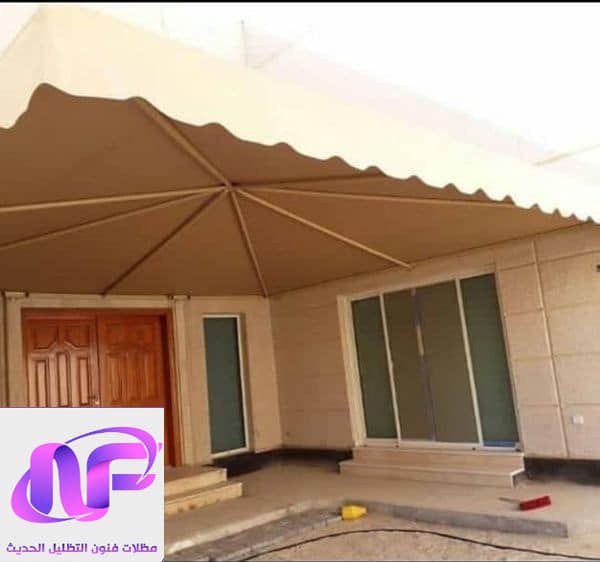 مظلات مداخل الفلل الرياض